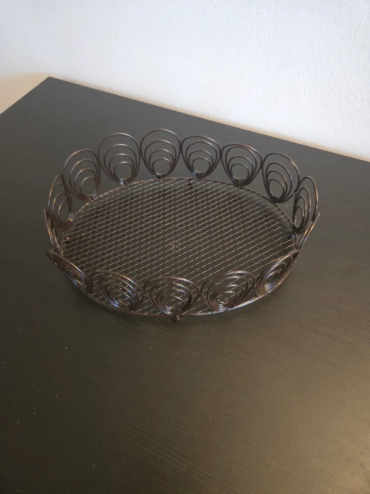 Metal Decorative Fruit Bowl thumbnail