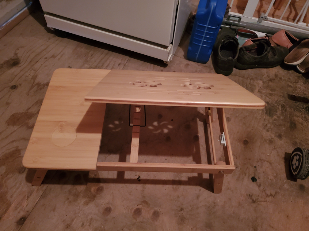 🥕Bamboo Laptop Desk Bed Tray Table🥕 - photo 2