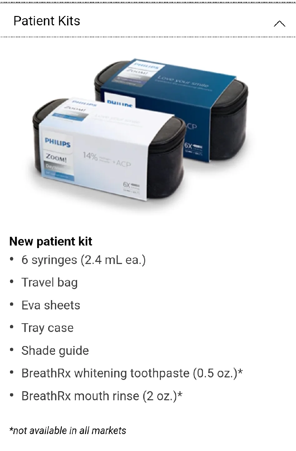 Philips Zoom! DayWhite 6% HP New Patient Kit image indicator(2)