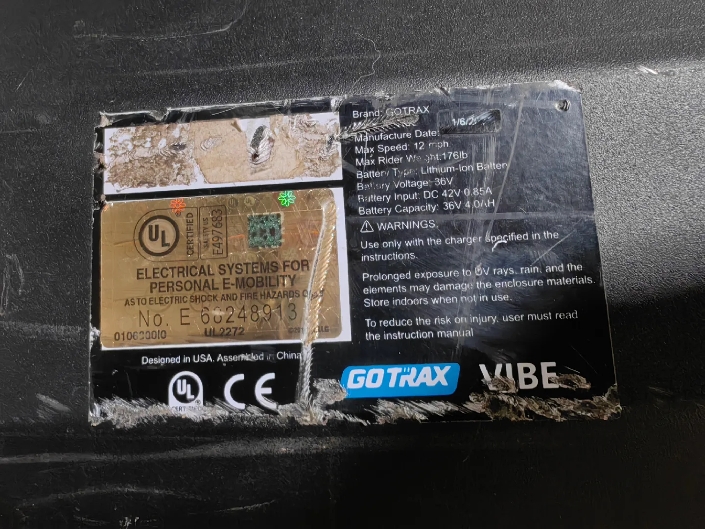 Gotrax Vibe Electric Scooter for kids image indicator(6)