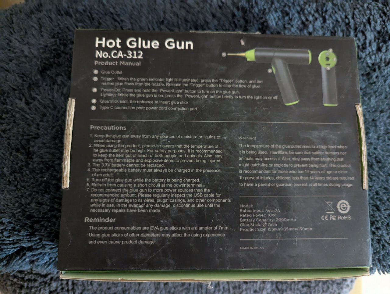 Hot Glue Gun No.CA-312 - photo 3