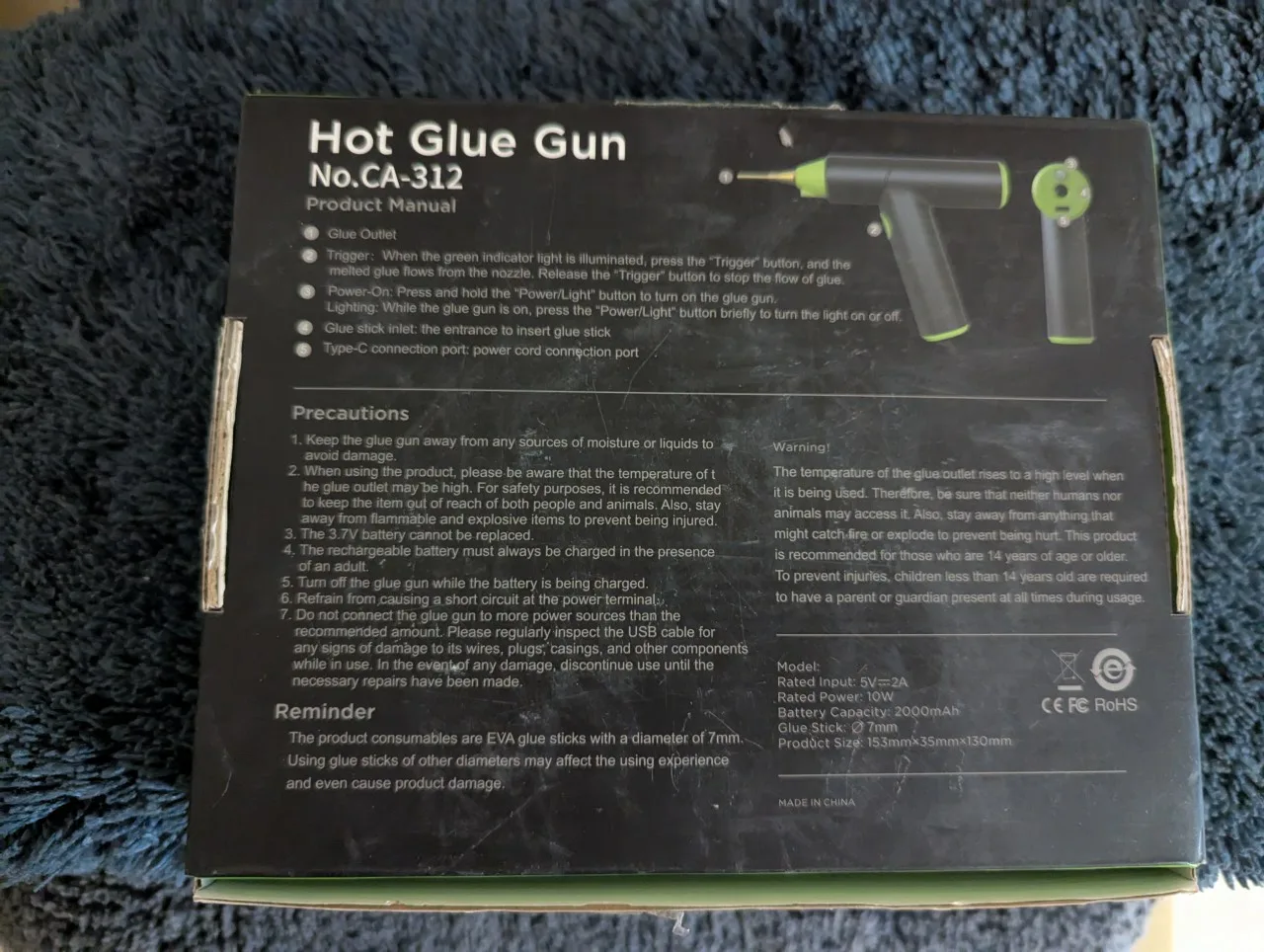 Hot Glue Gun No.CA-312 image indicator(3)