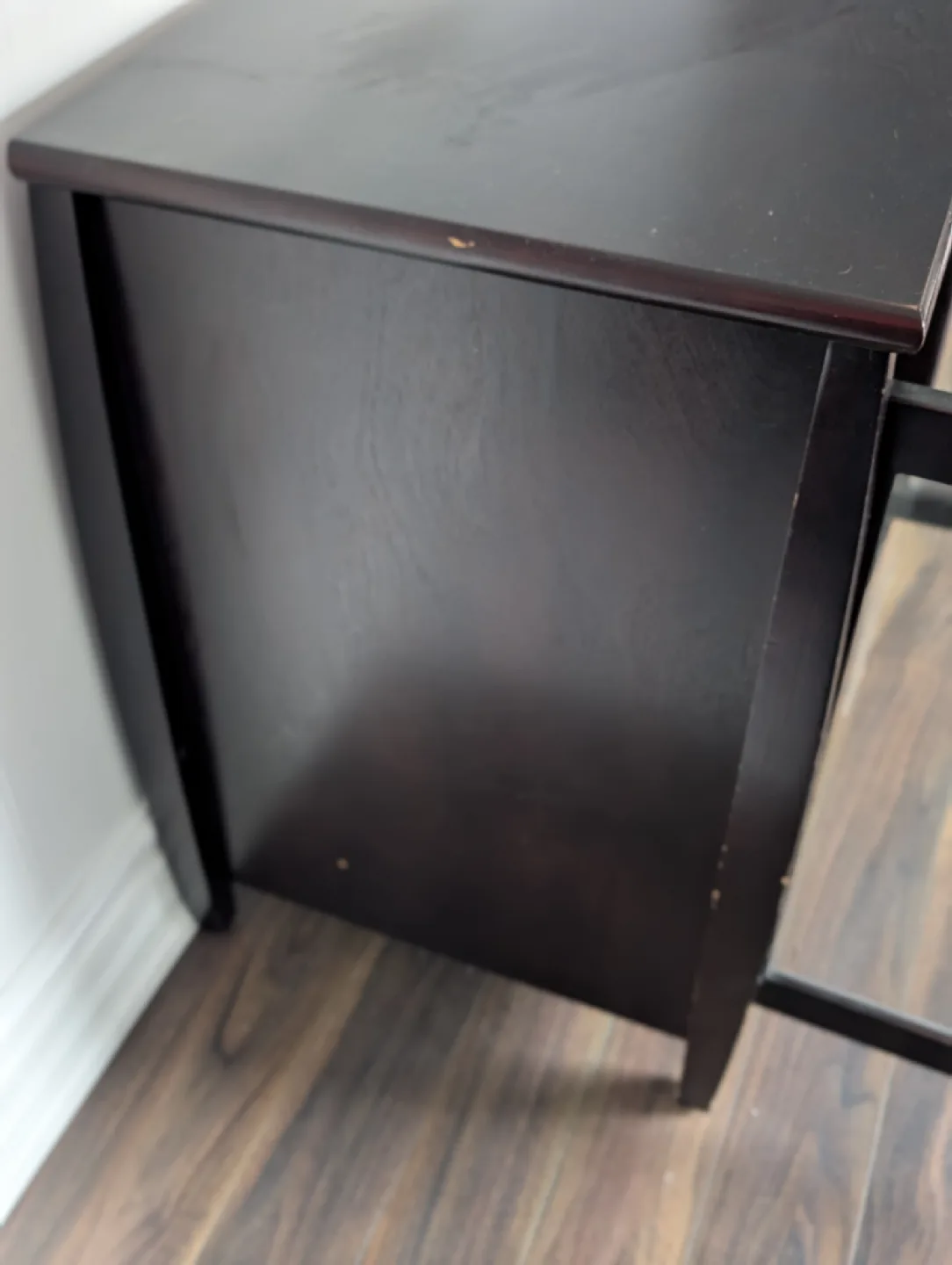 Dark Brown Glass Door TV Cabinet image indicator(5)