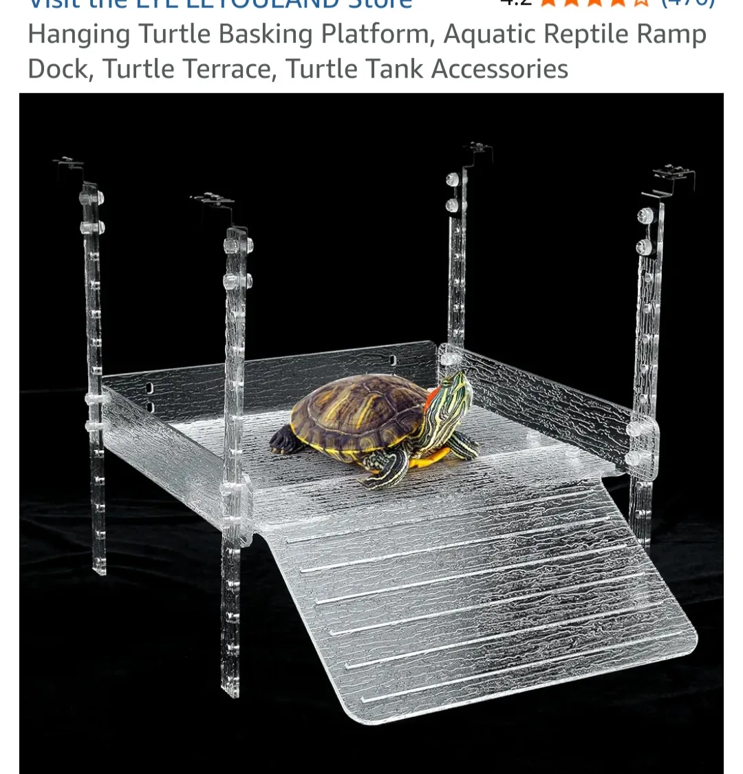 Aquatic Turtle Ramp Dock - New thumbnail