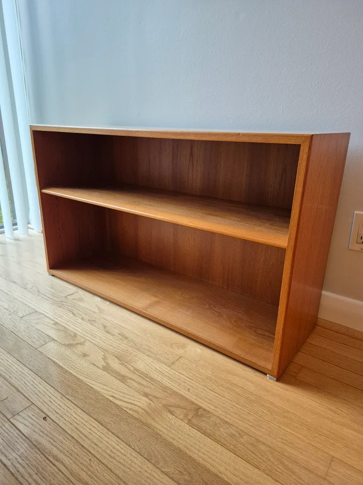 Vintage MCM Teak bookcase / book shelf image indicator(2)