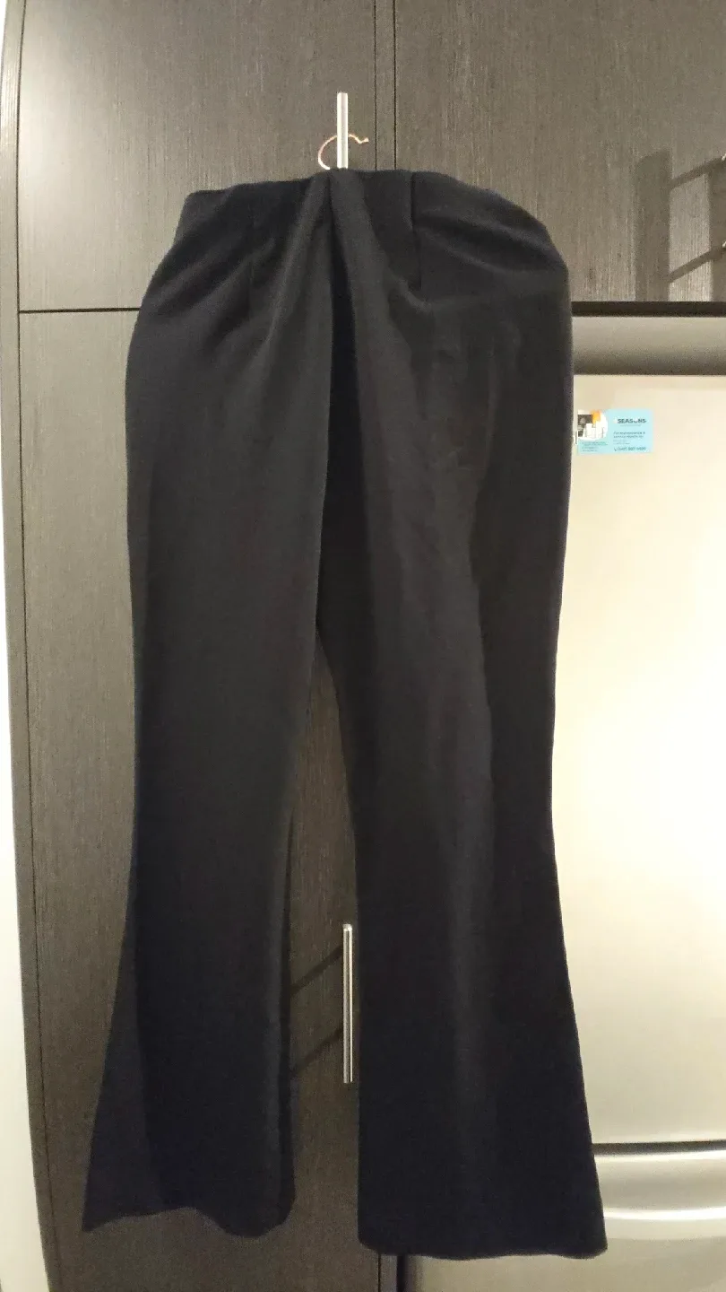 H&M Black Flare Pants - Size 10 image indicator(2)
