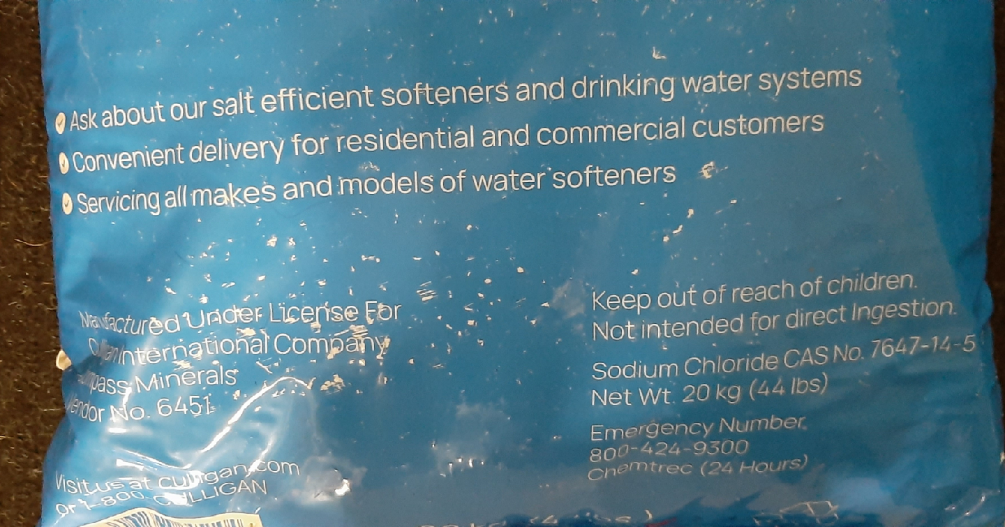 Water Softener Premium Rock Salt - 20 kg - photo 3