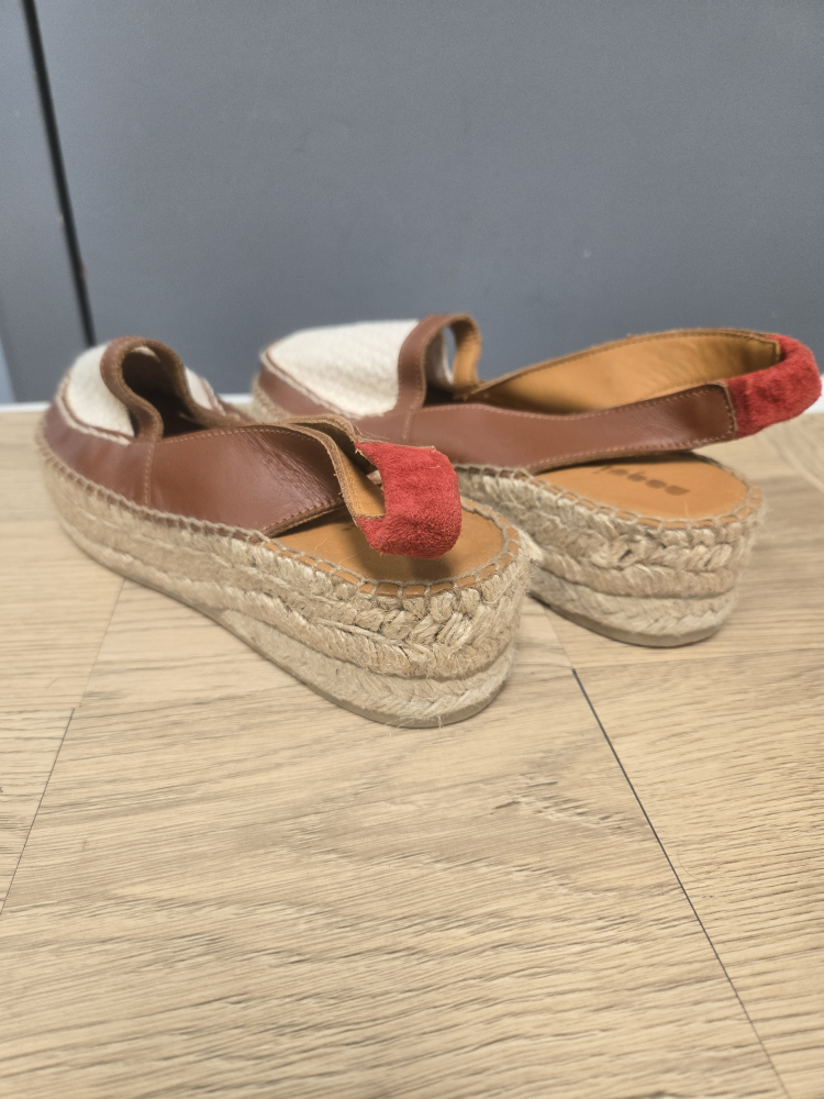 AQUAZZURA Espadrille Wedge Sandals Size 9 - photo 3
