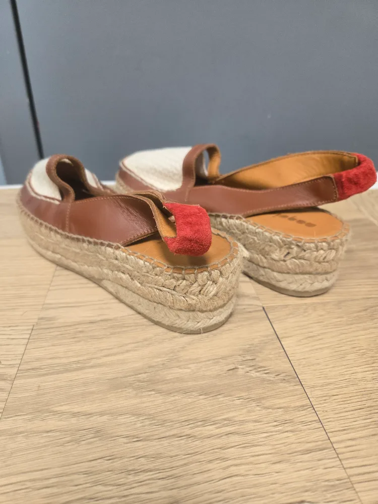 AQUAZZURA Espadrille Wedge Sandals Size 9 image indicator(3)