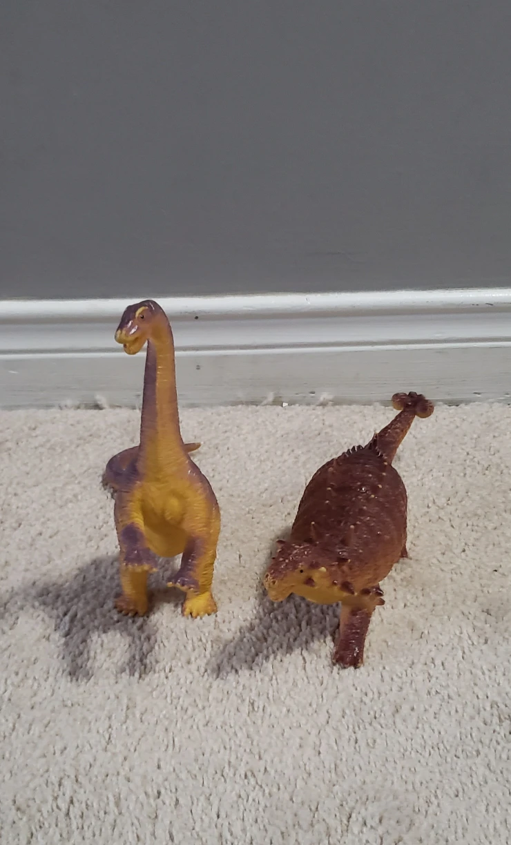 Dinosaur Figures - Two Cute Toys