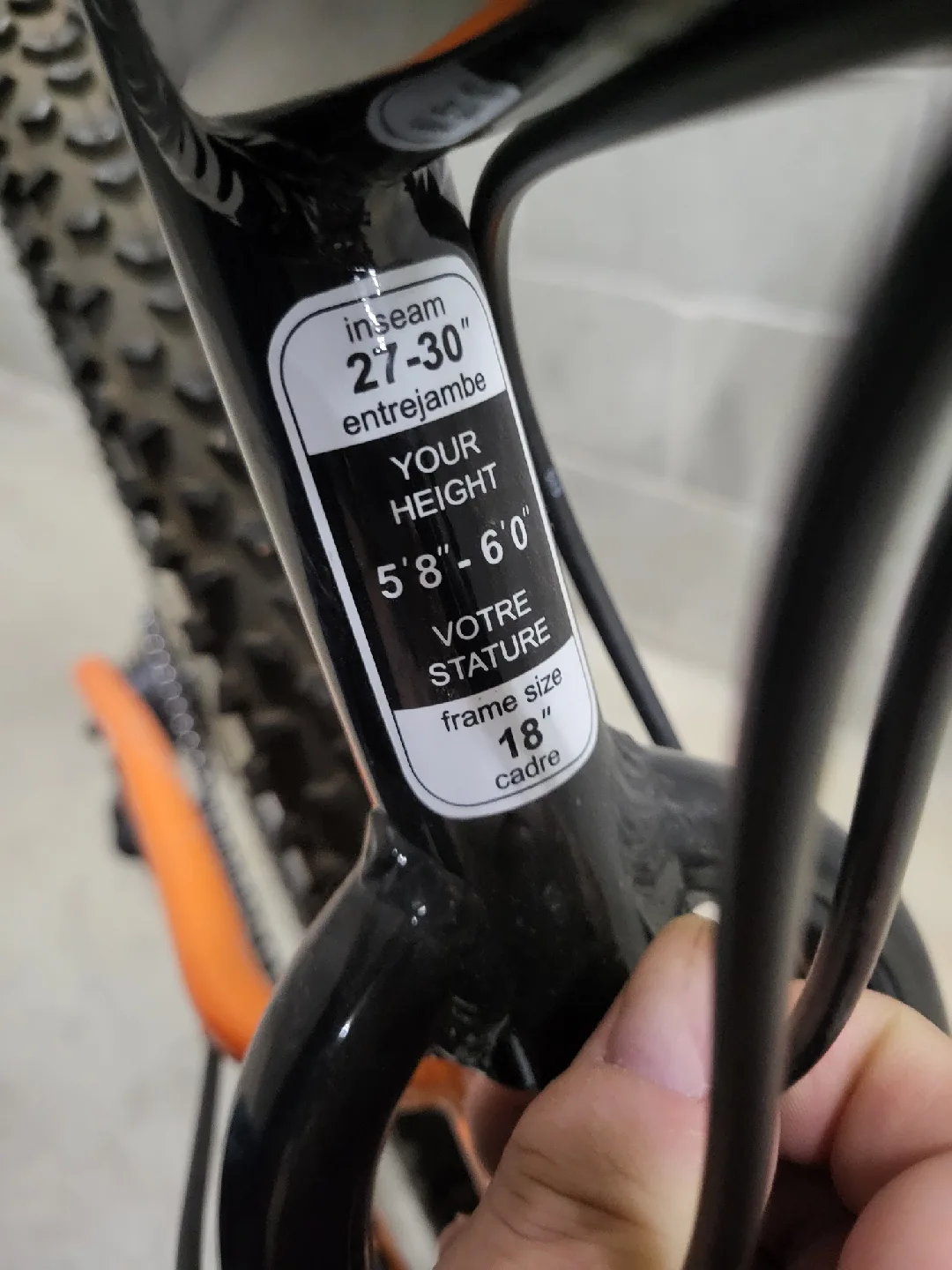 Bike CCM 29" Alpha - Frame 18" image indicator(4)