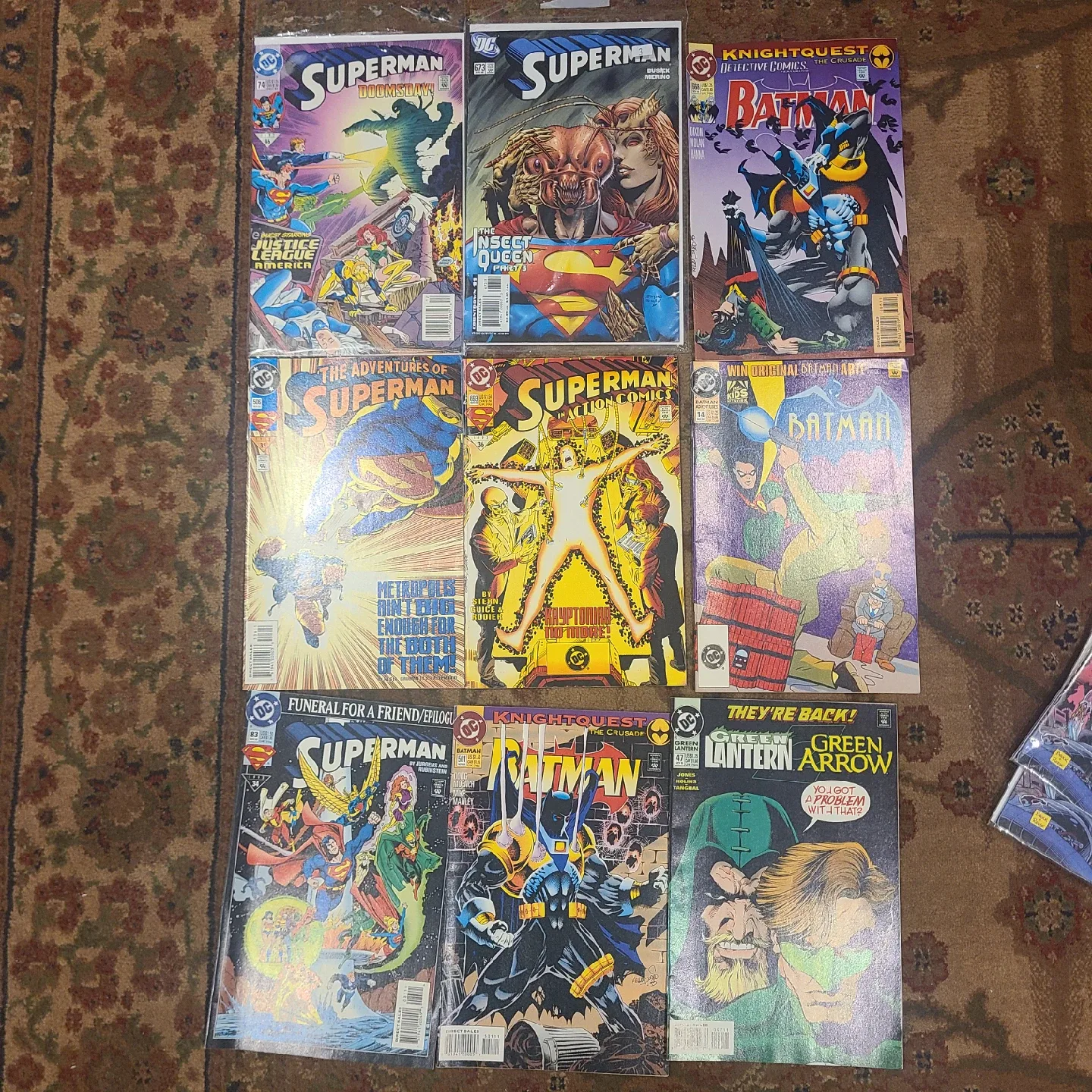 Marvel & DC Comic Book Lot image indicator(4)