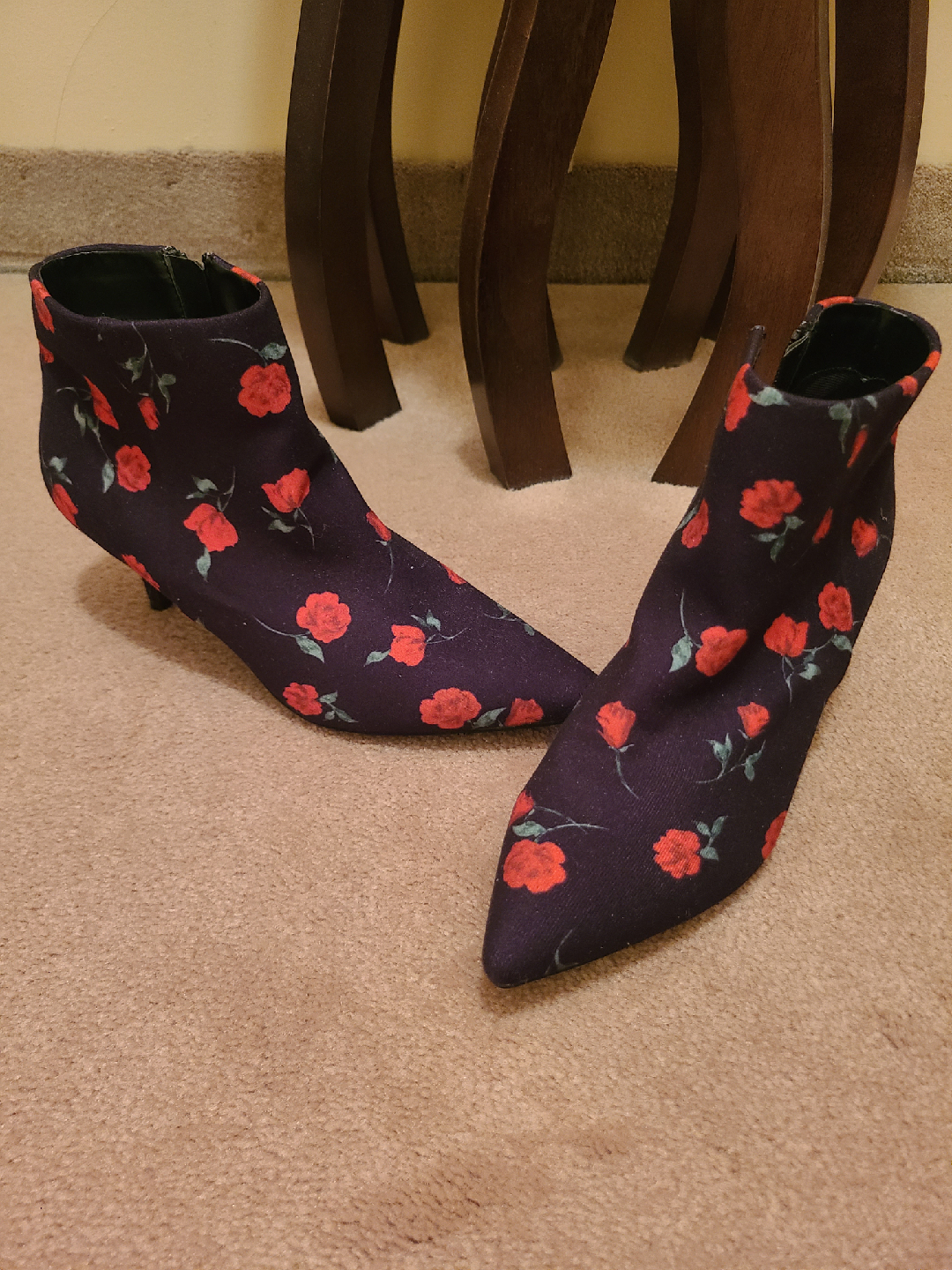 Floral Ankle Boots - photo 2