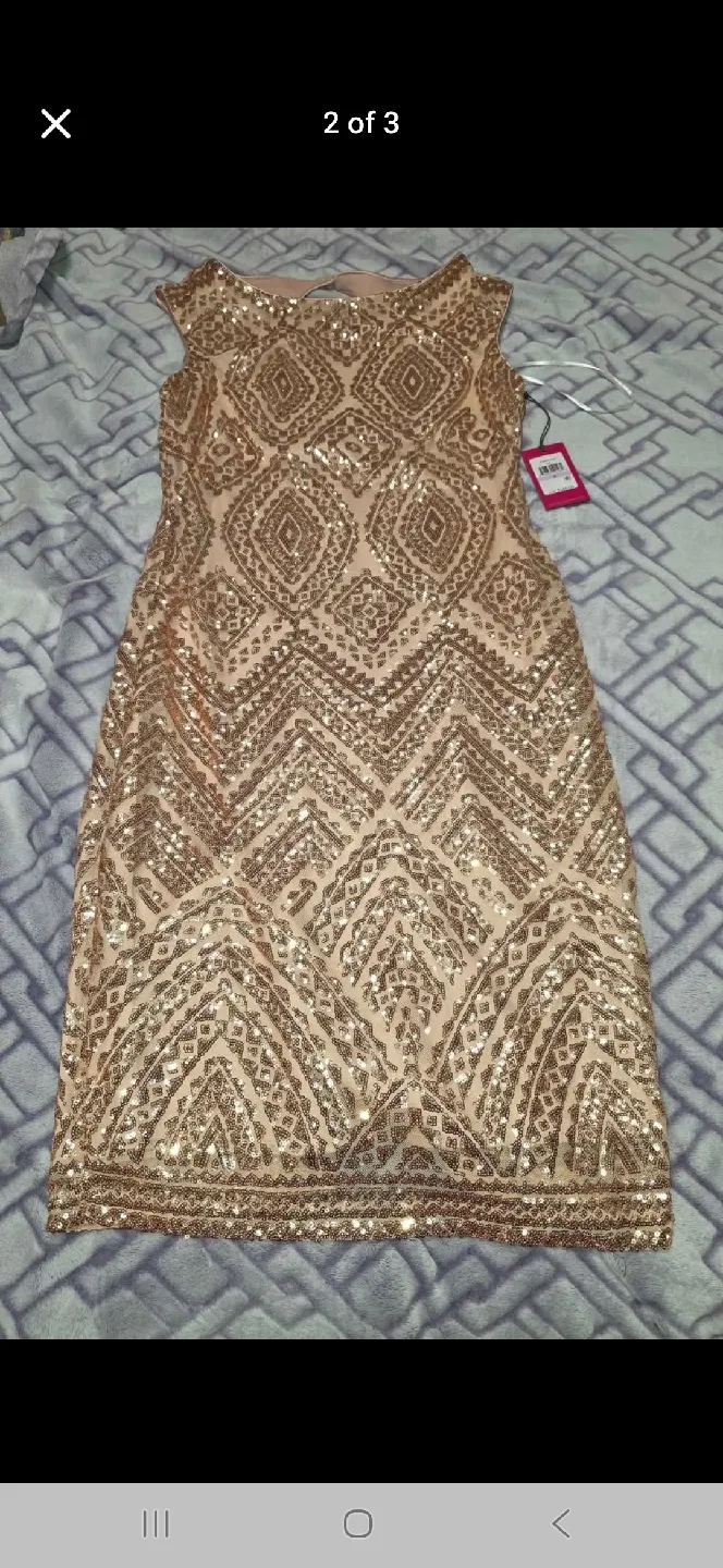 Vince Camuto Sequin Dress - Size 6 thumbnail