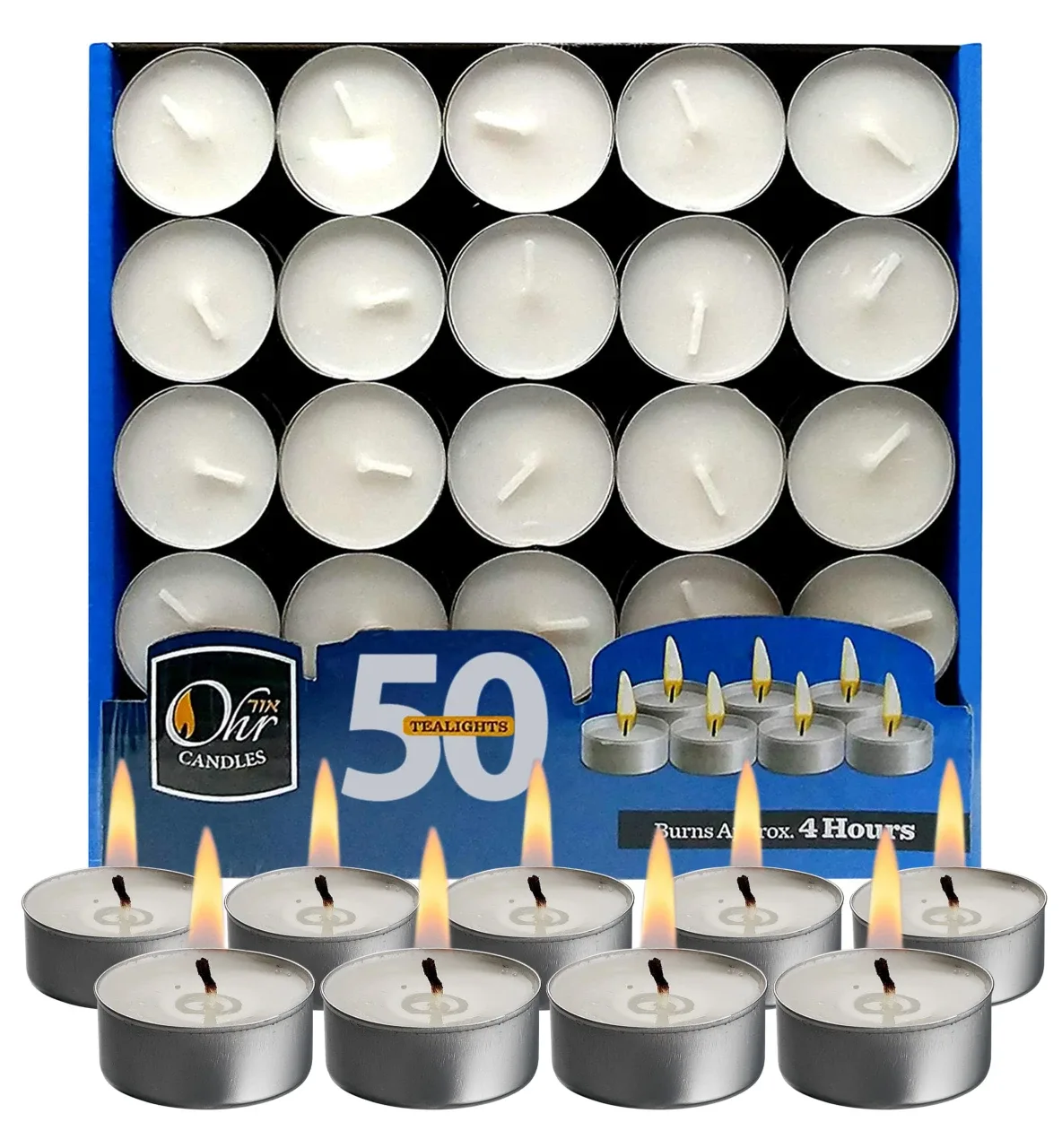Ohr 50 Tealights Candles thumbnail