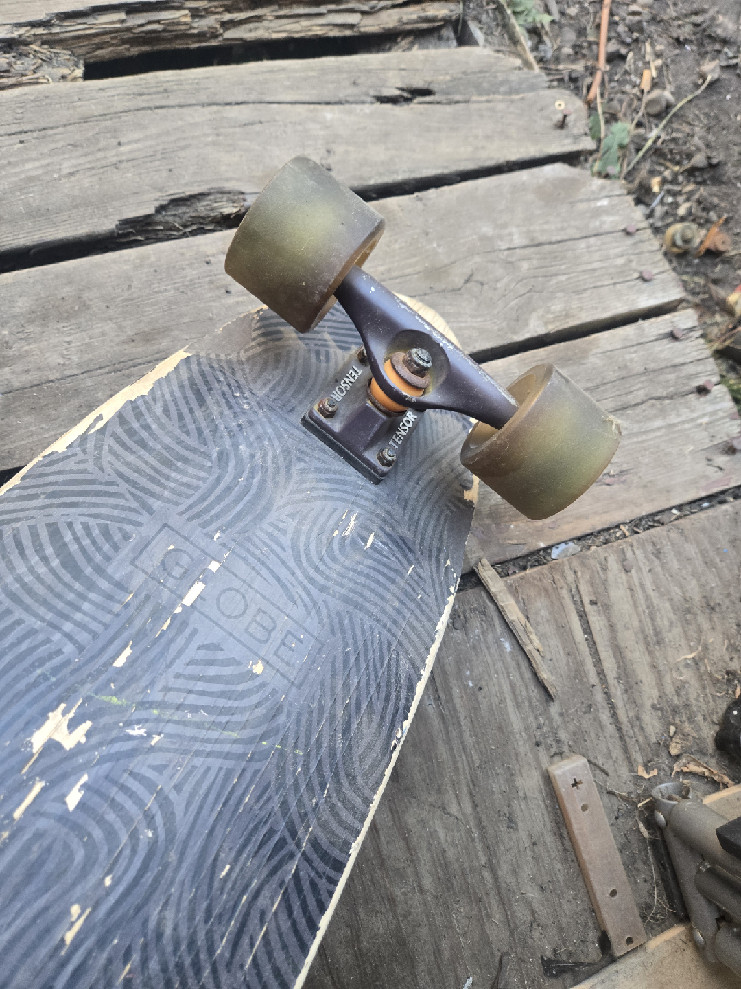 Globe Skateboard with Tensor Trucks