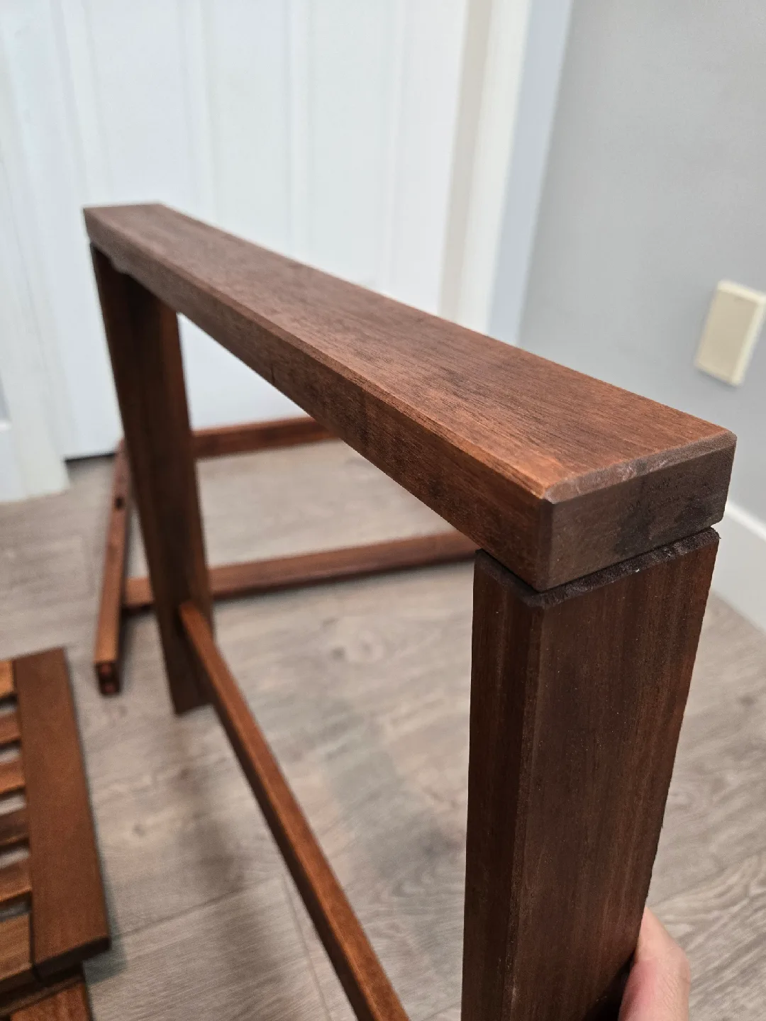 ikea aparo outdoor solidnwood stained chair discontinued image indicator(8)