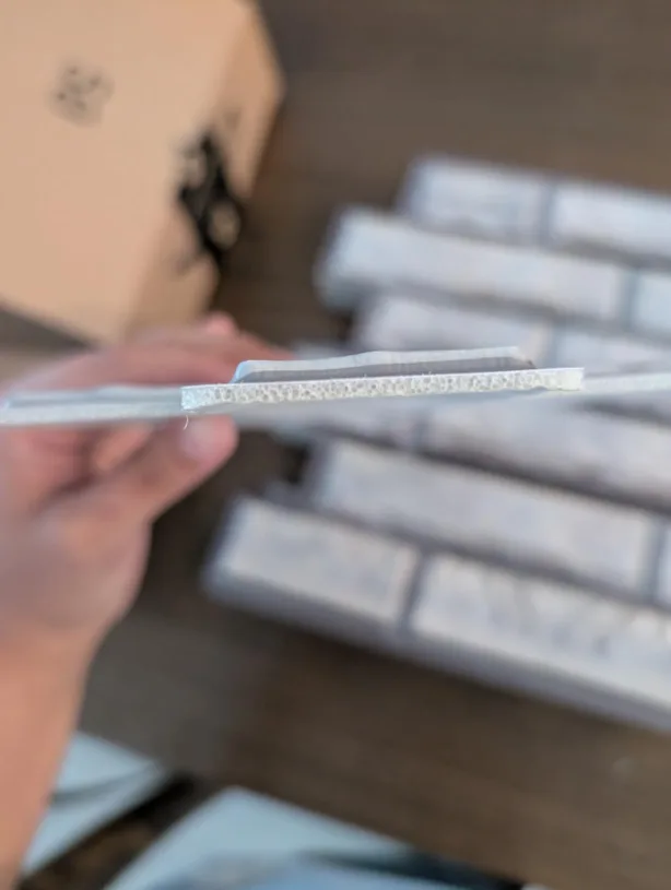 Faux Brick Tile Wall Panel 10 pcs Peel and Stick Backsplash 🥕 image indicator(2)