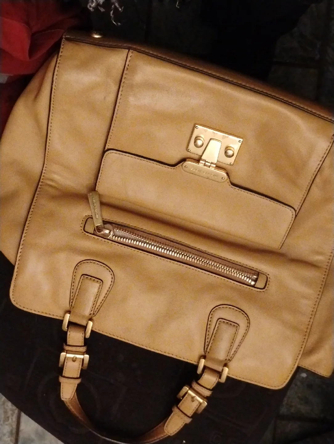 Michael Kors Tan Leather Handbag image indicator(3)