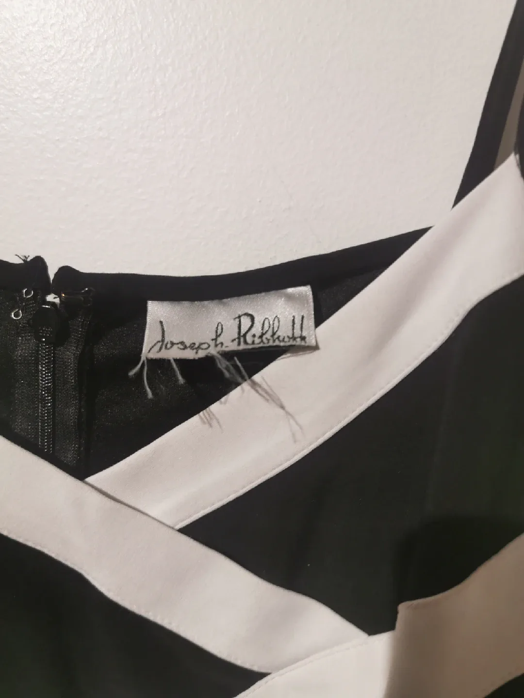 Joseph Ribkoff Black & White Dress s10 image indicator(3)