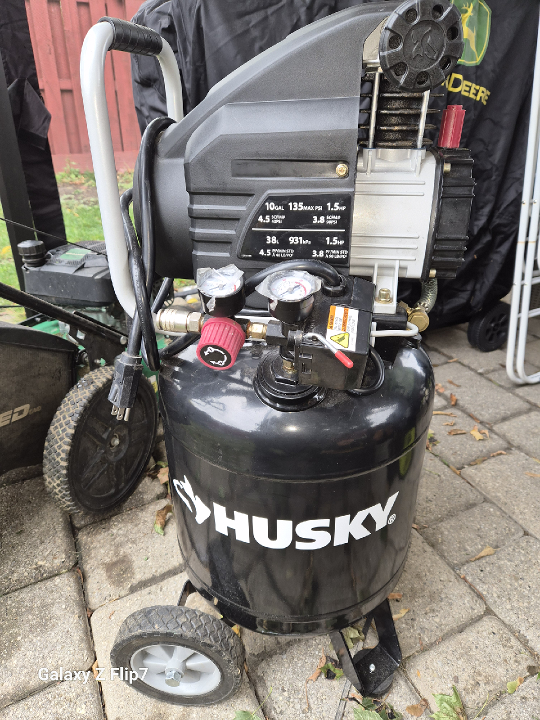 Husky 10 Gal Portable Air Compressor