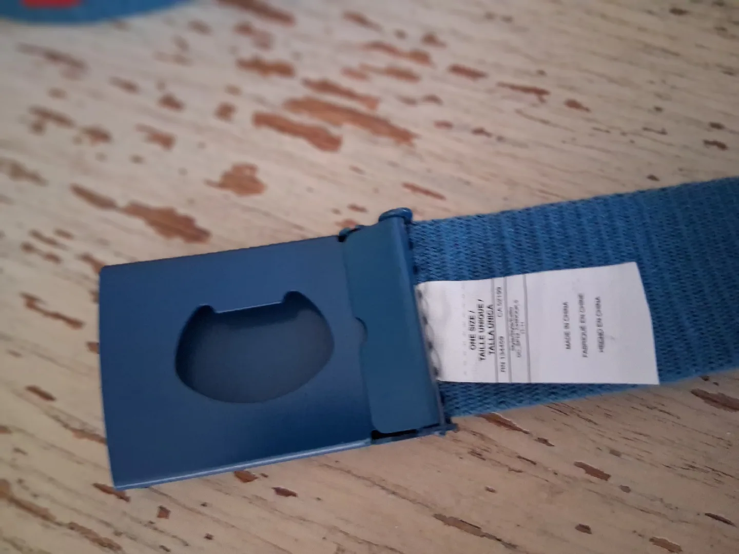 DC Shoes Belt - Blue with Red Logo image indicator(3)