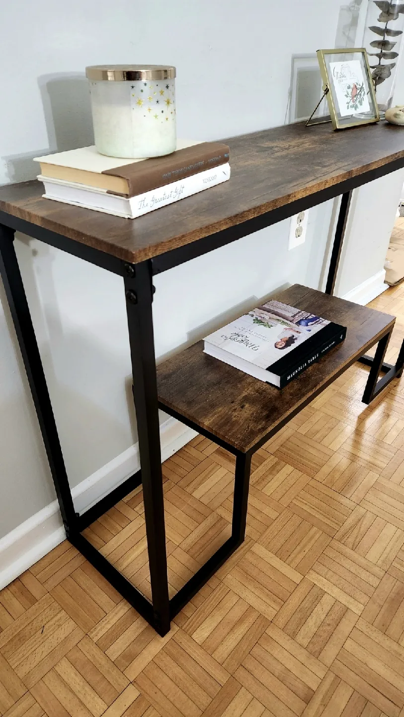 Rustic Brown Console Table *new image indicator(2)