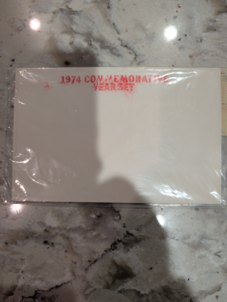 1974 Commemorative Year Set Stamps