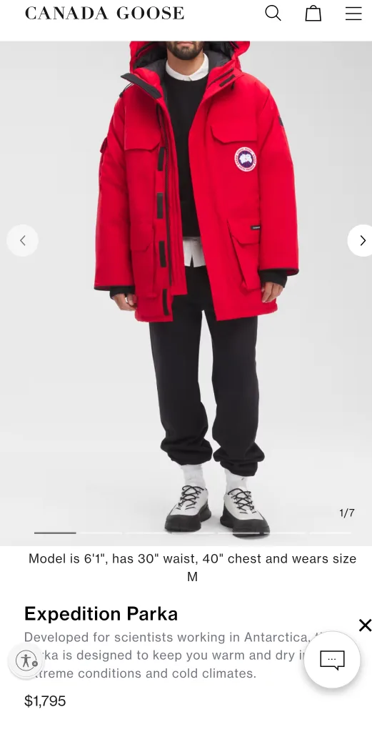 Canada Goose Expedition Parka - Size M image indicator(5)