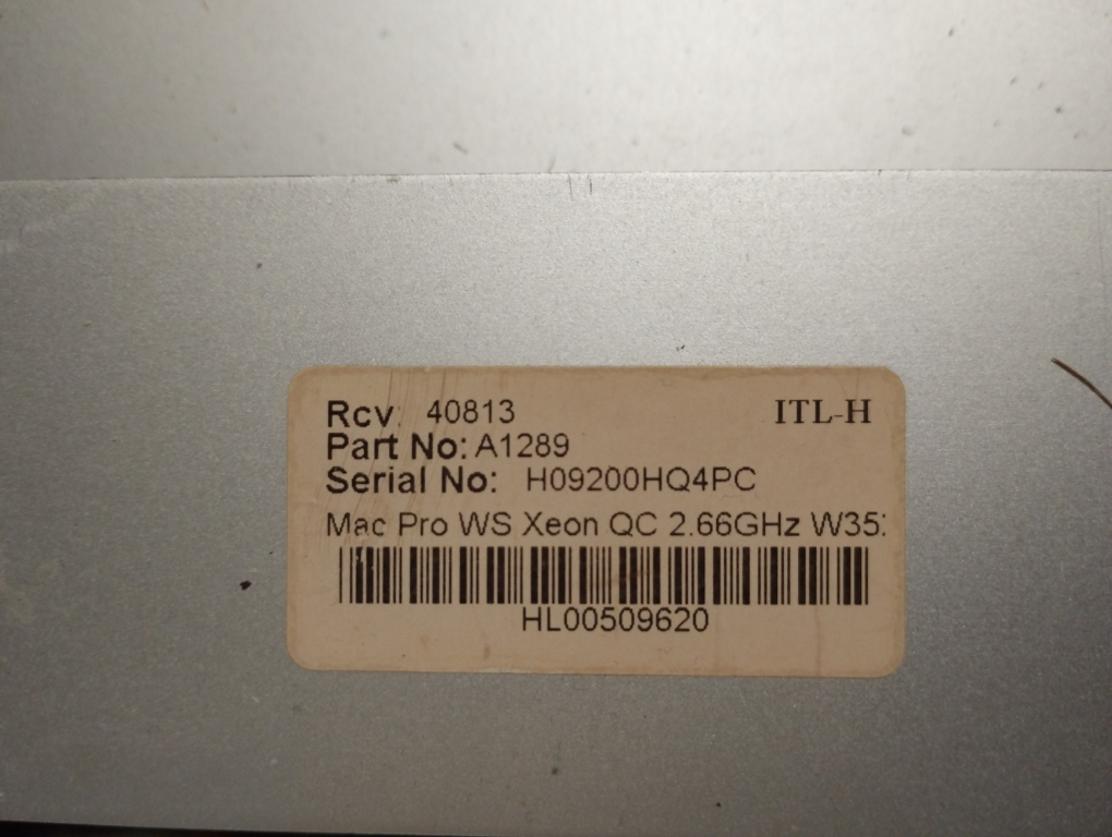 Apple Mac Pro WS Xeon QC 2.66GHz Tower - photo 4