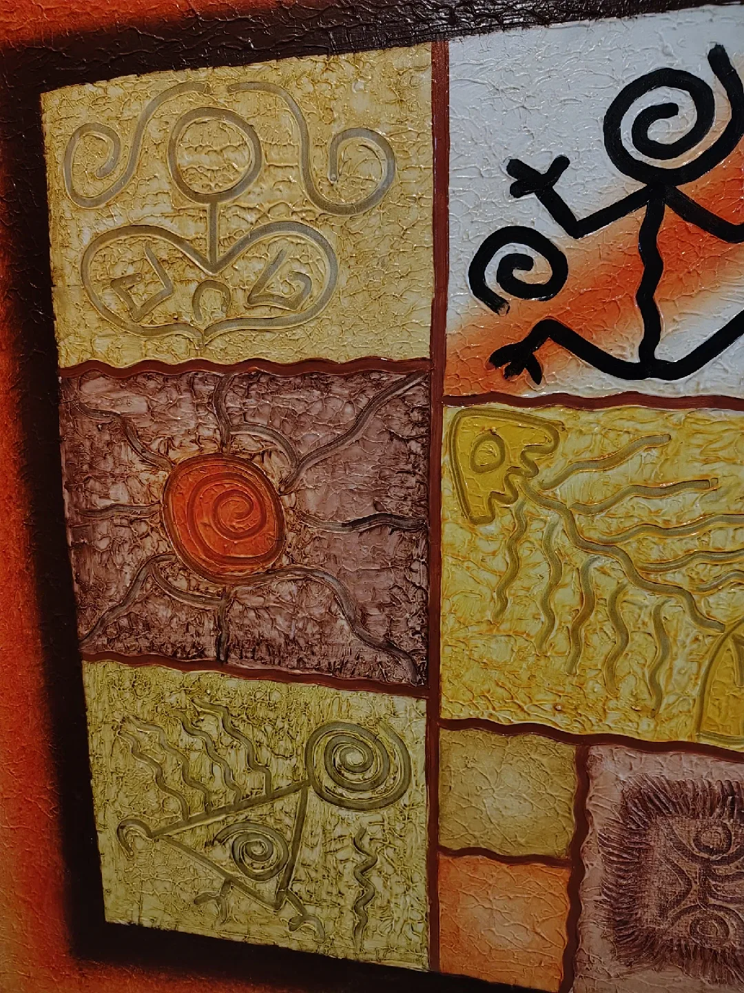 Large Original Abstract Wall Art – Signed “Adalis” – DR image indicator(2)