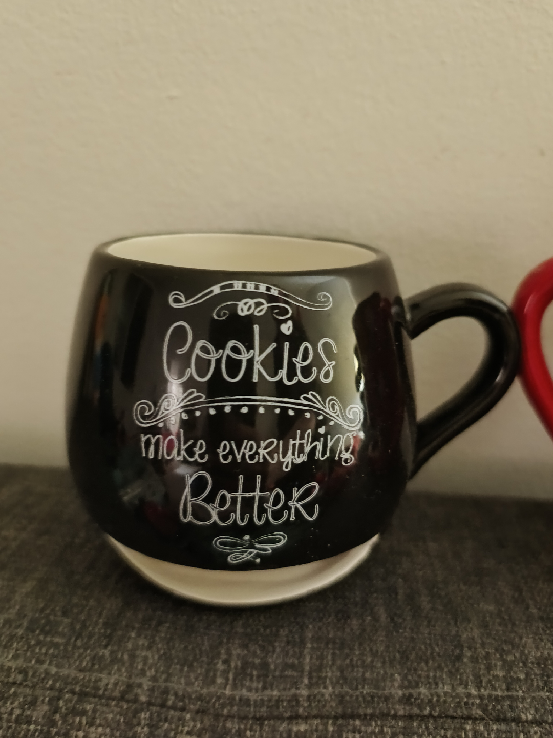 Two Mugs: "Cookies" & Snowflake - photo 2