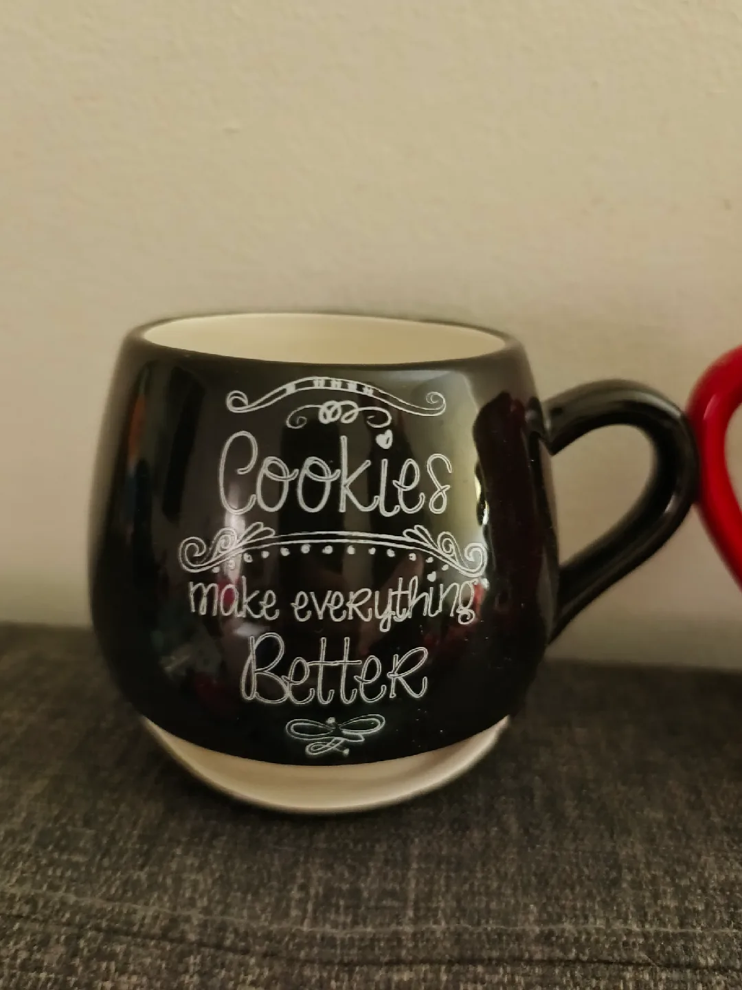 Two Mugs: "Cookies" & Snowflake image indicator(2)