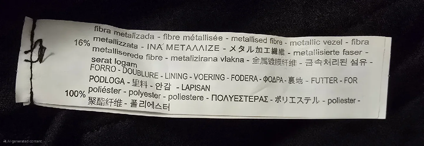 🥕 NEW! Zara Girls Silver Ruffle Holiday Skirt! Kids Size 8 - 9 image indicator(6)