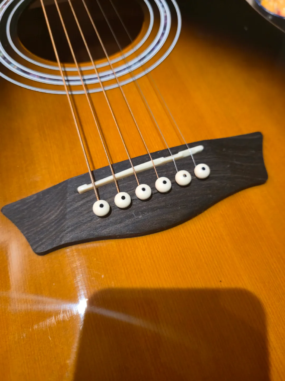 GWL Acoustic Guitar with Hagstrom Guitar Case image indicator(3)