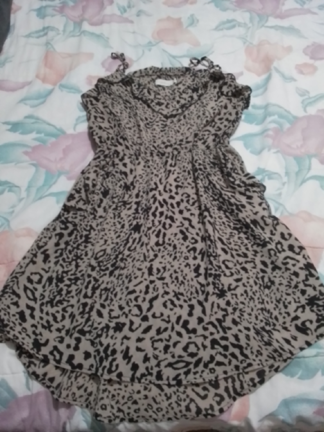 Womens Leopard Print Dress size medium