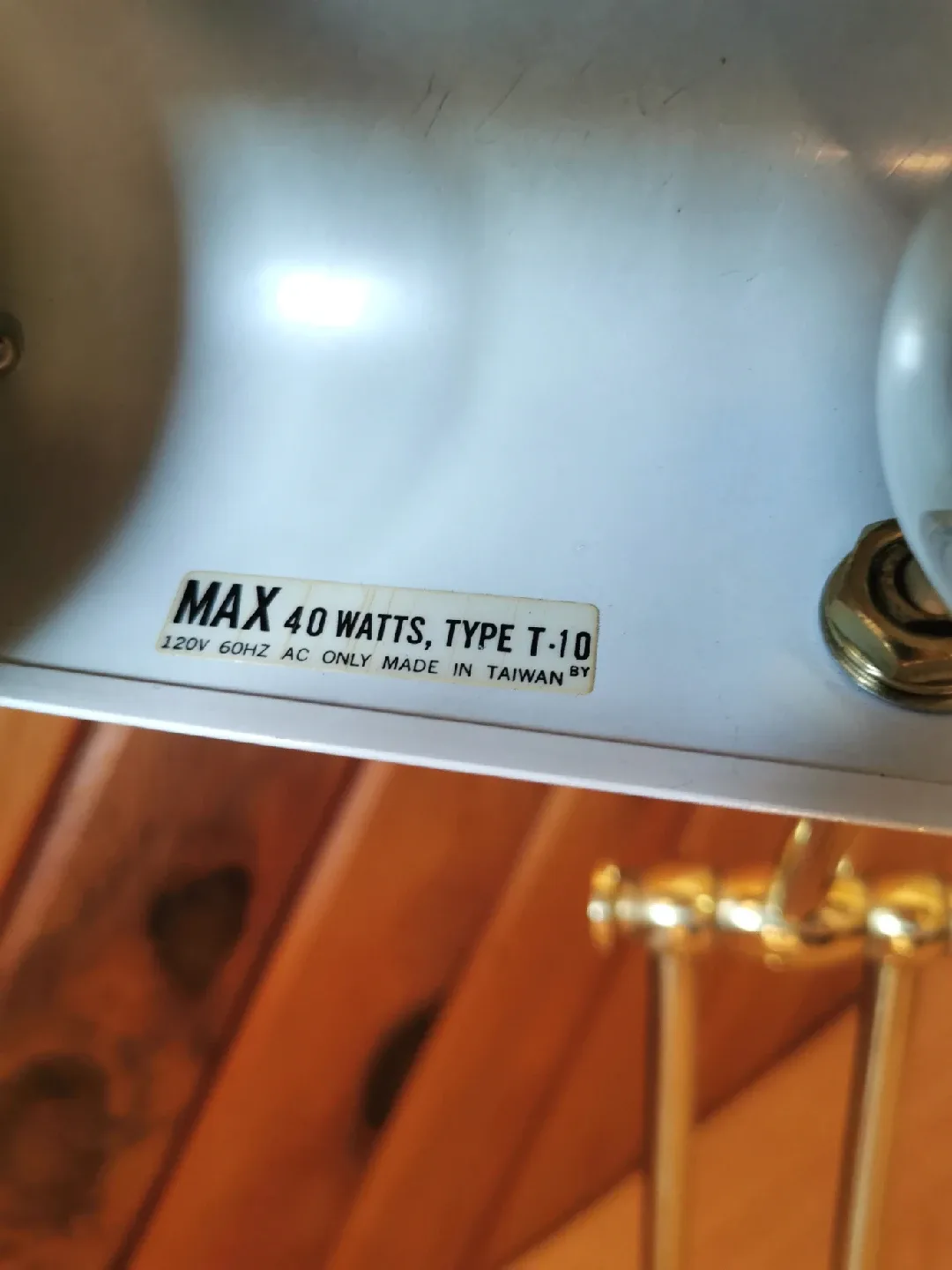 Vintage Brass Adjustable Lamp image indicator(7)