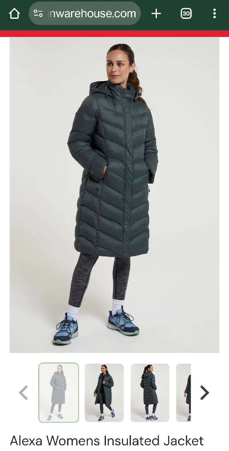 Mountain Warehouse Women's winter jacket thumbnail