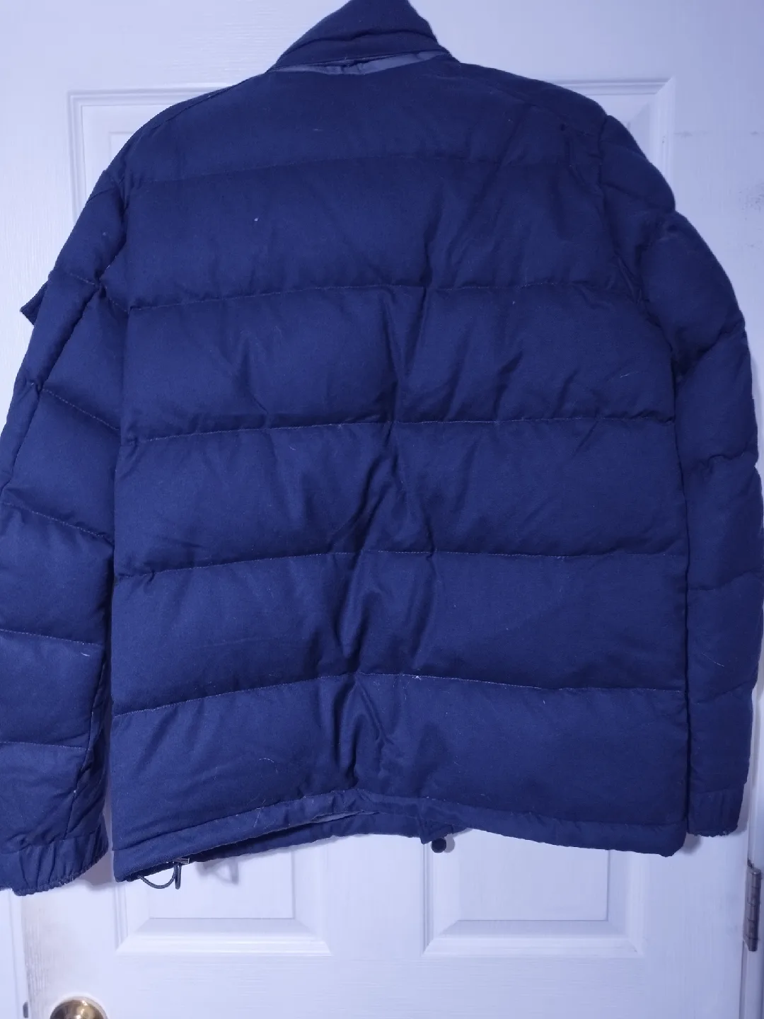 Moncler Navy Blue Padded Down Jacket image indicator(3)