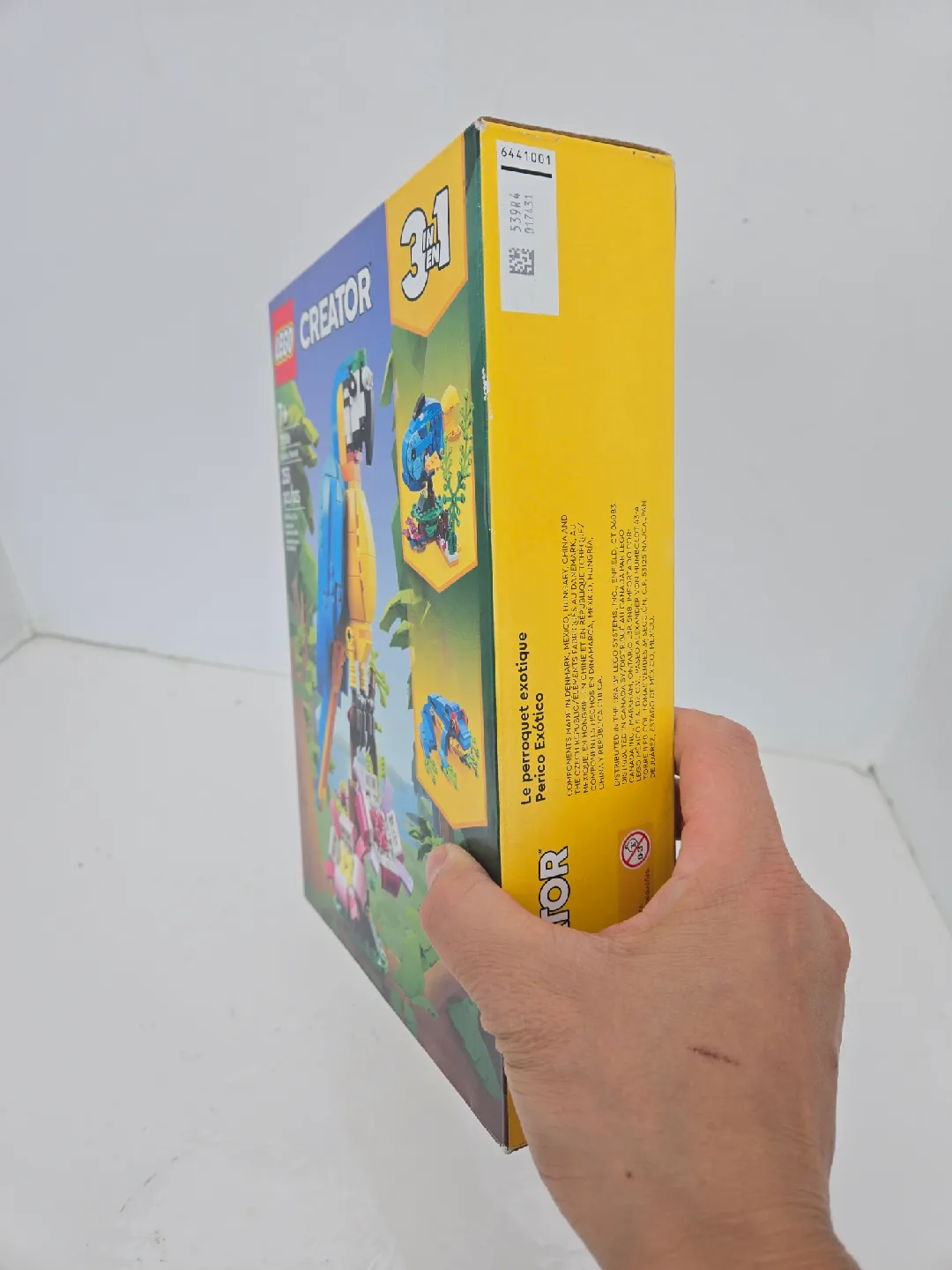 New lego creator 3 in 1 parrot frog and fish image indicator(2)