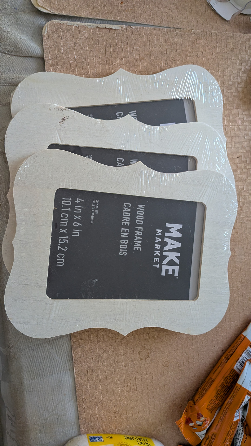Make Market 4x6 Wood Picture Frames - Set of 3