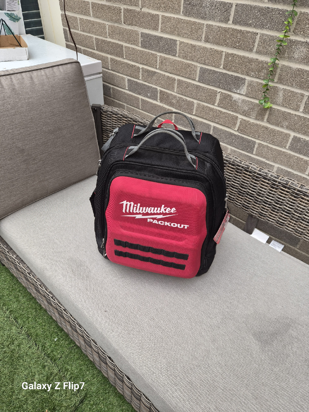 Milwaukee Packout Tool Backpack - Black & Red
