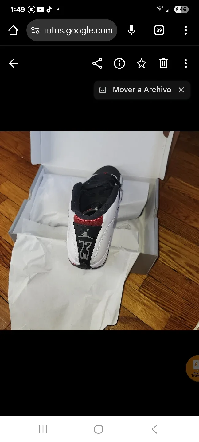 Jordan 14 Retro White/Black size 11.5 image indicator(4)