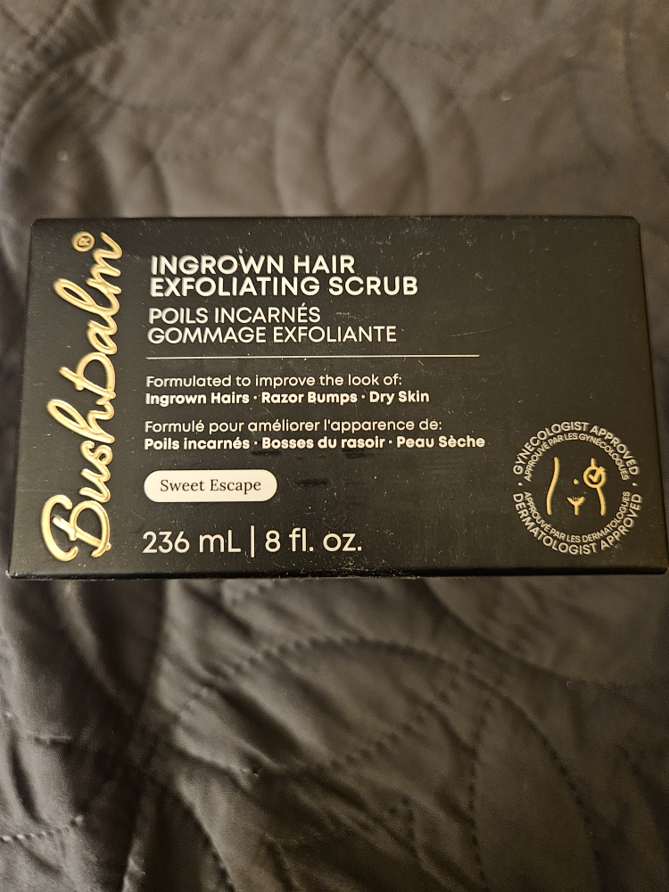 Bushbalm Ingrown Hair Exfoliating Scrub - New