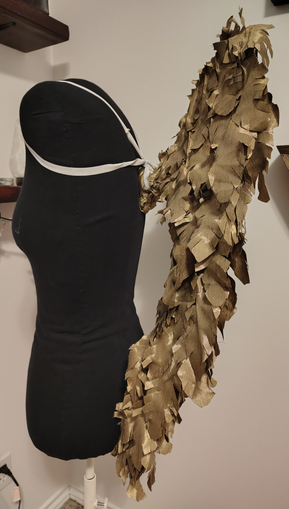 Gold Angel Wings Costume Accessory - photo 2