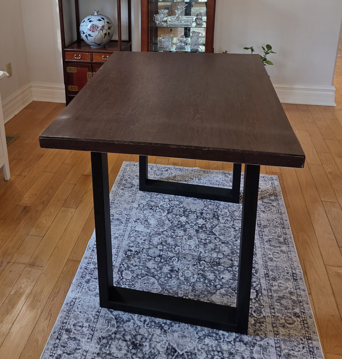 Dark Brown Dining Table - photo 2