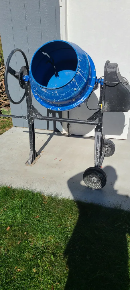 3.5 cu. ft Electric Cement Mixer image indicator(3)