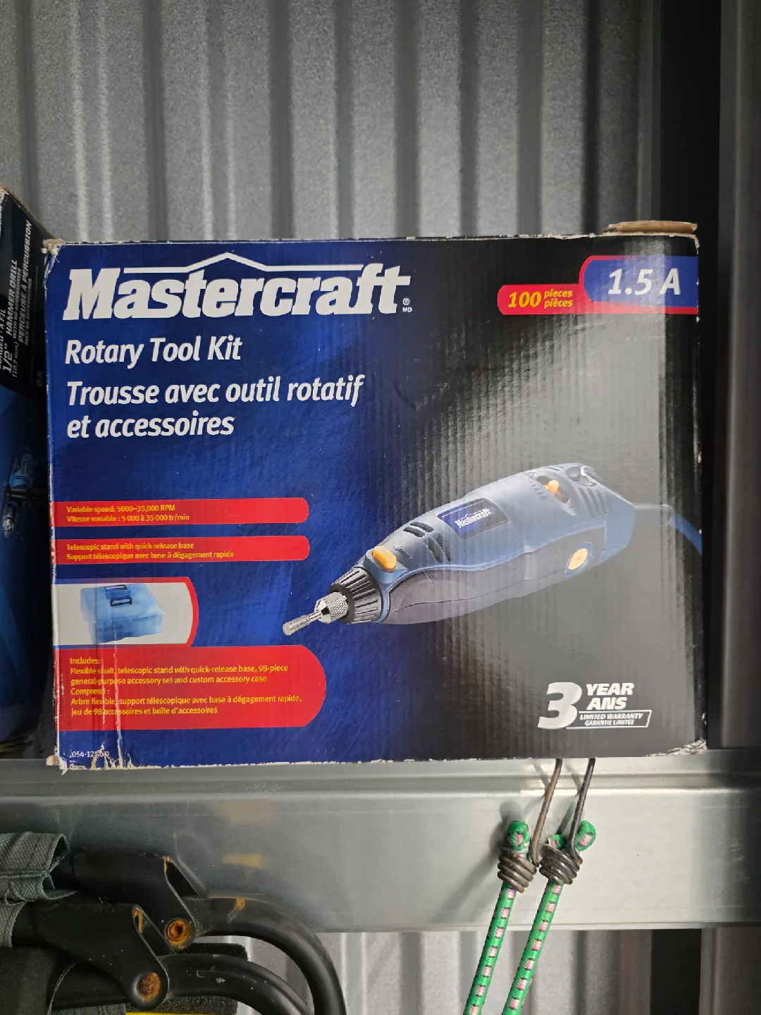 Mastercraft Rotary Tool Kit 100 pieces thumbnail