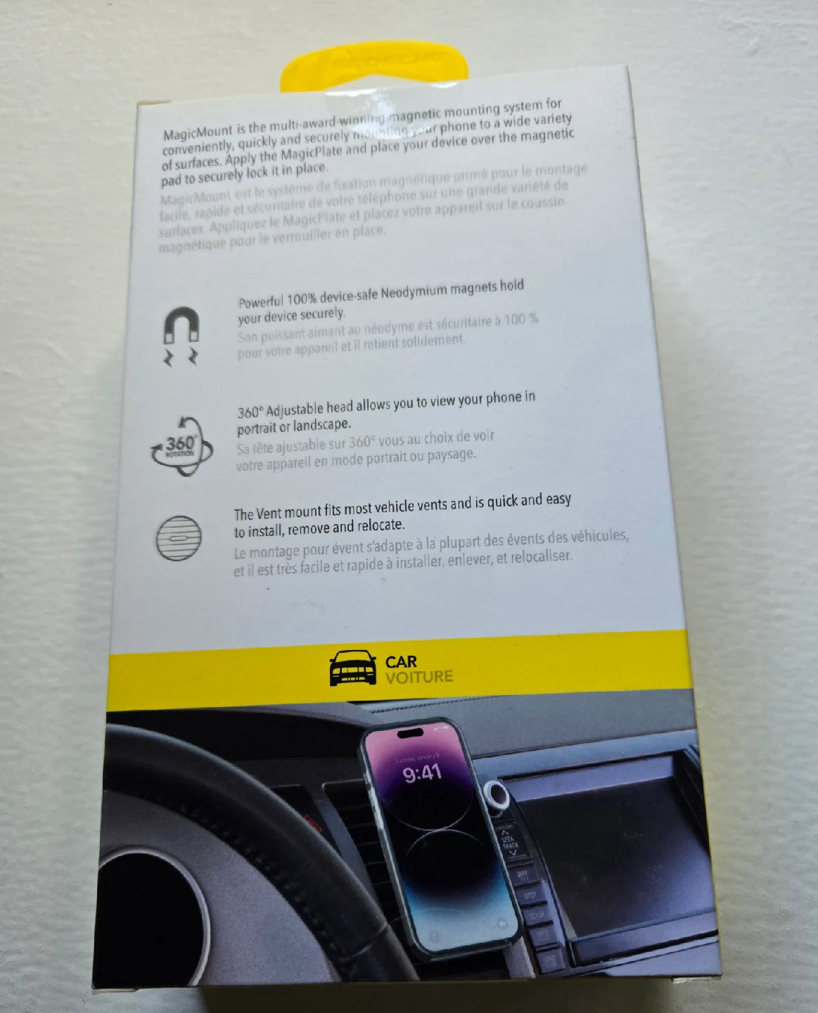 Scosche MagicMount Magnetic Phone Mount image indicator(2)