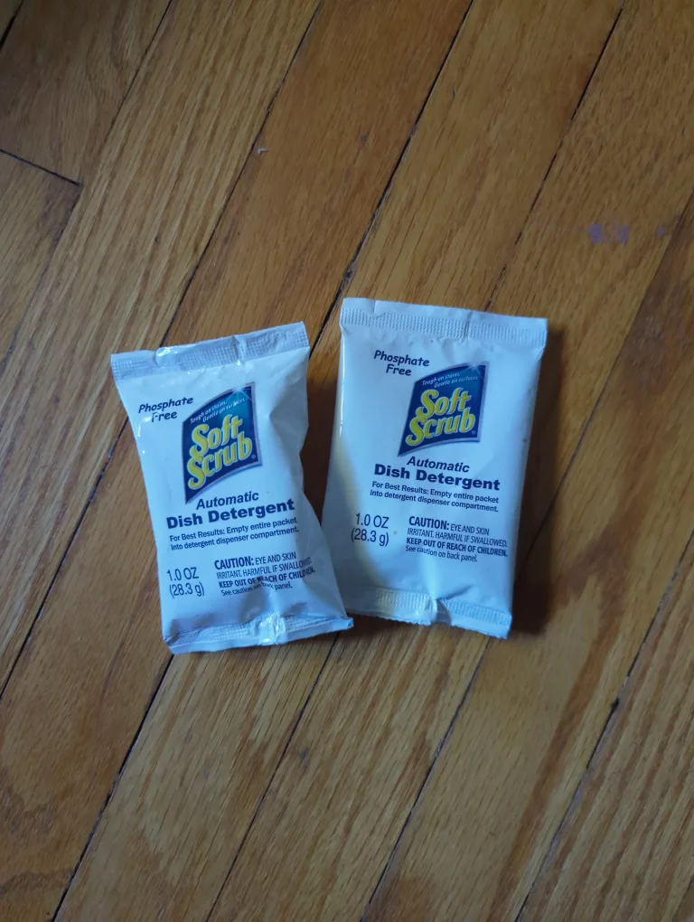 Soft Scrub Automatic Dish Detergent - 1.0 oz Packets thumbnail
